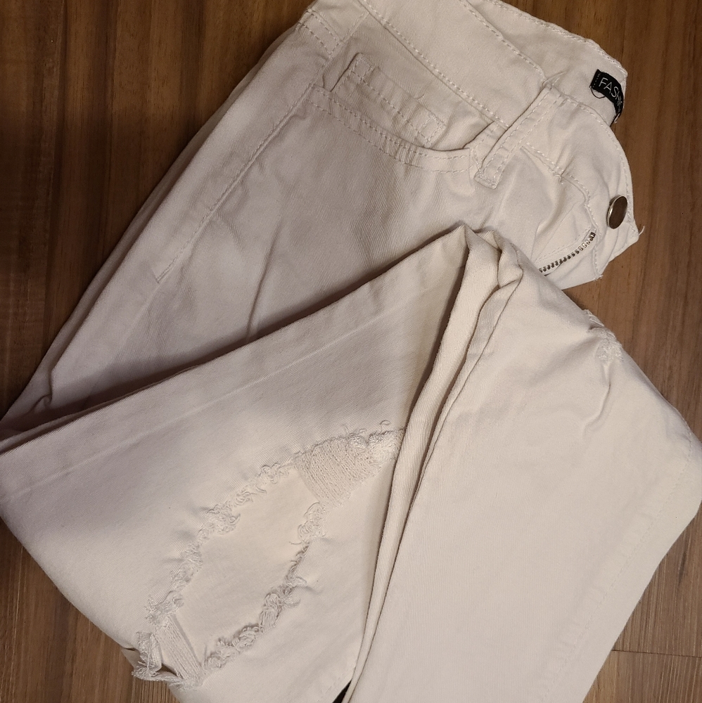 Fashion Nova Distressed Jeans